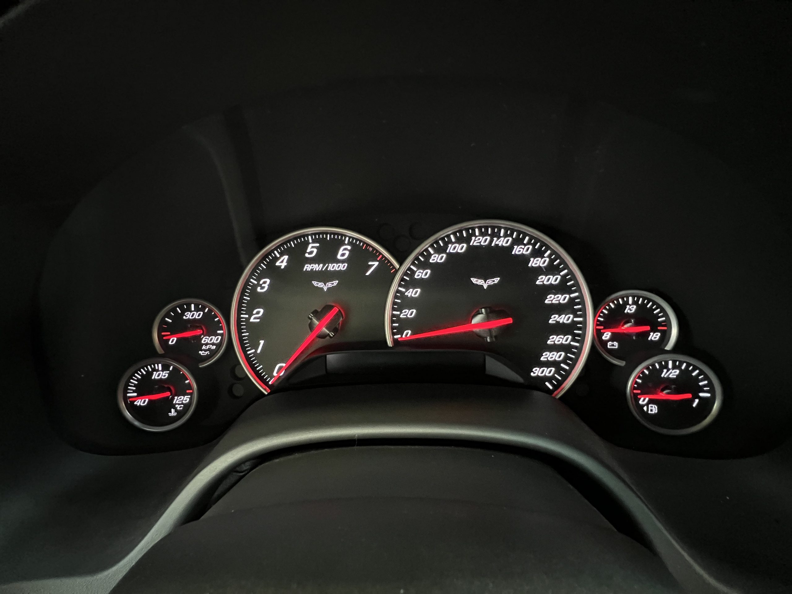 Chevrolet Corvette C6 Noire-blanche 27