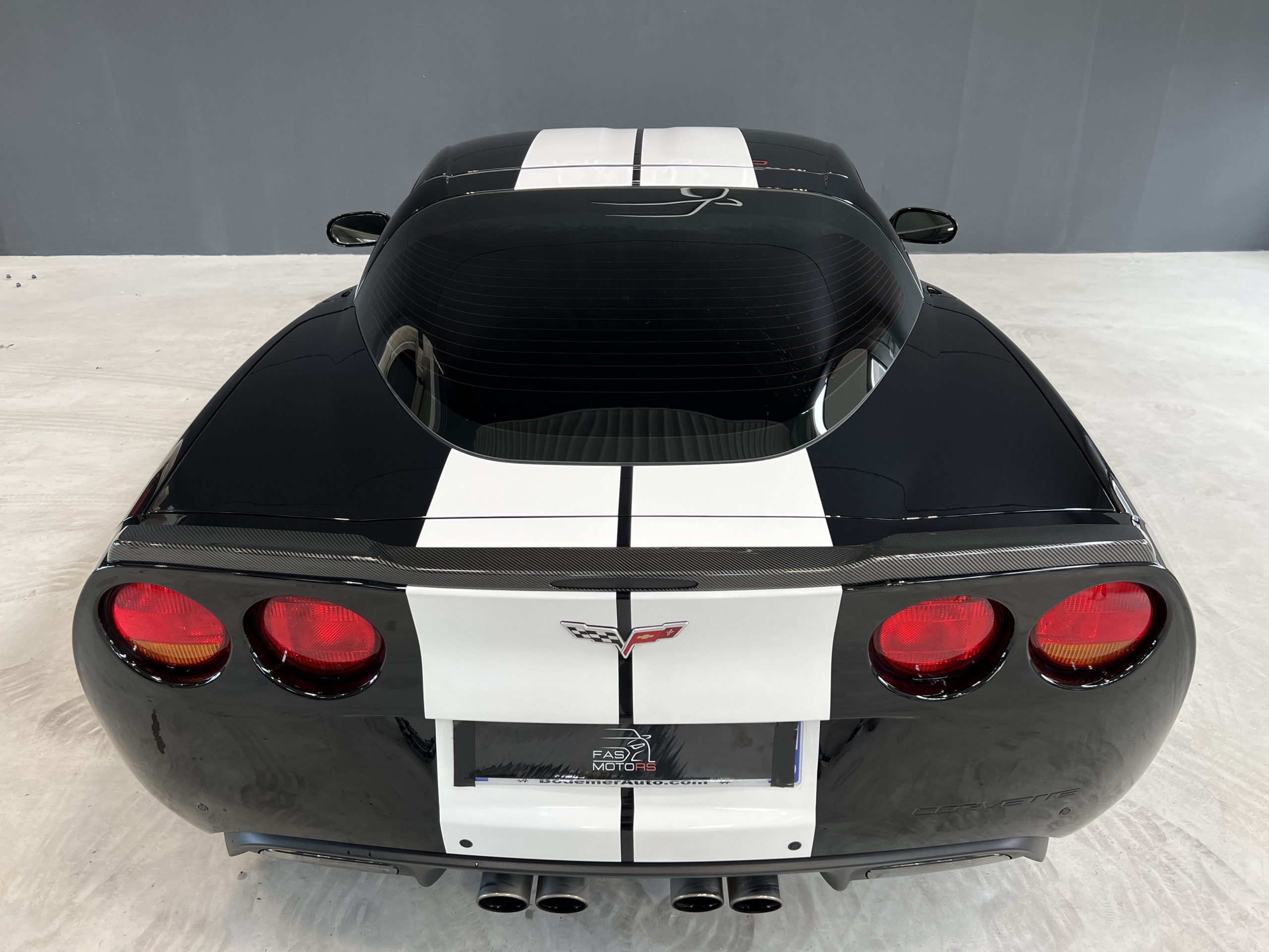 Chevrolet Corvette C6 Noire-blanche 7
