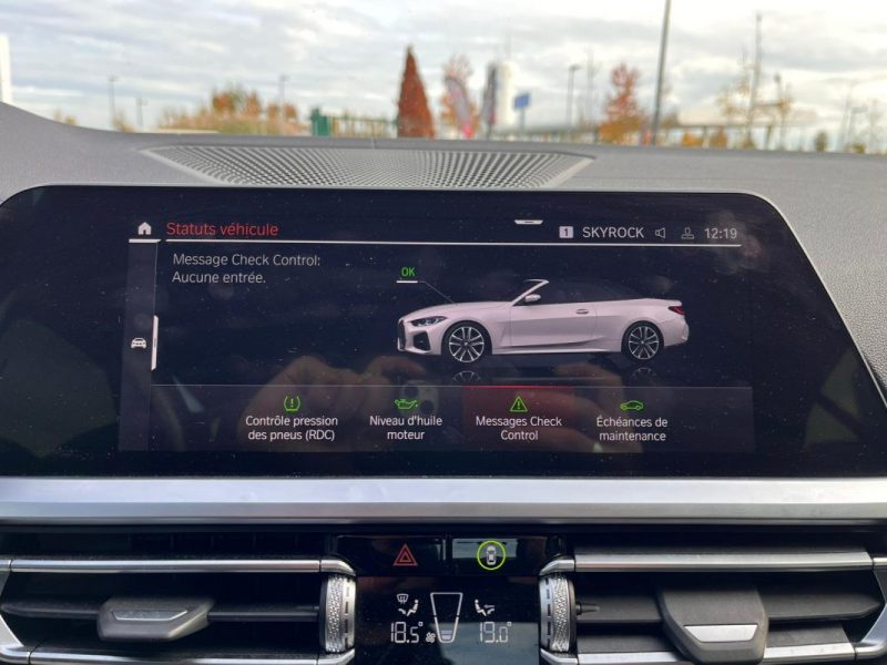 BMW SERIE 4 (G23) CABRIOLET 420I 184 M SPORT BVA8 - GARANTIE