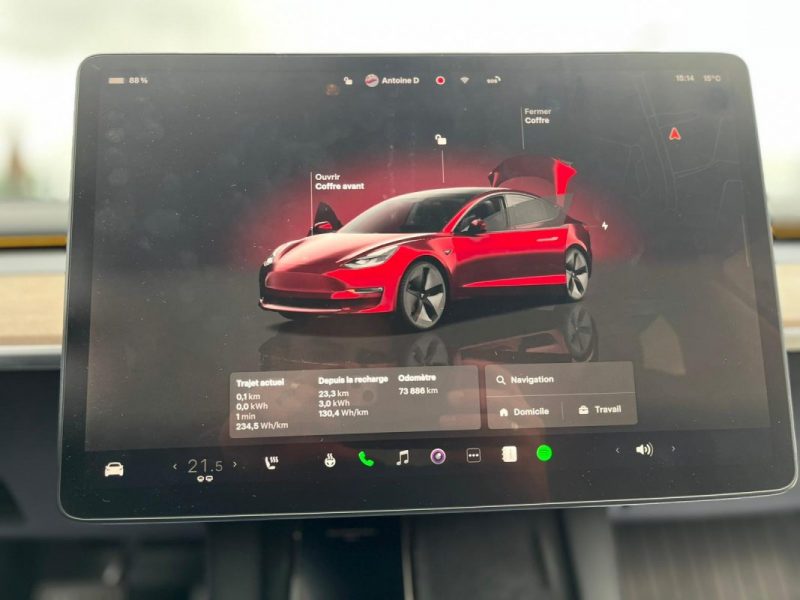 TESLA MODEL 3 STANDARD RWD PLUS MY22 - GARANTIE
