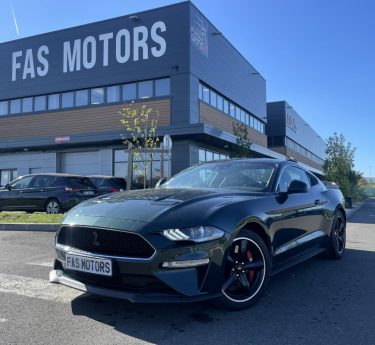 FORD MUSTANG VI (2) FASTBACK 5.0 V8 BULLITT – 460CH – GARANTIE - MALUS PAYEE