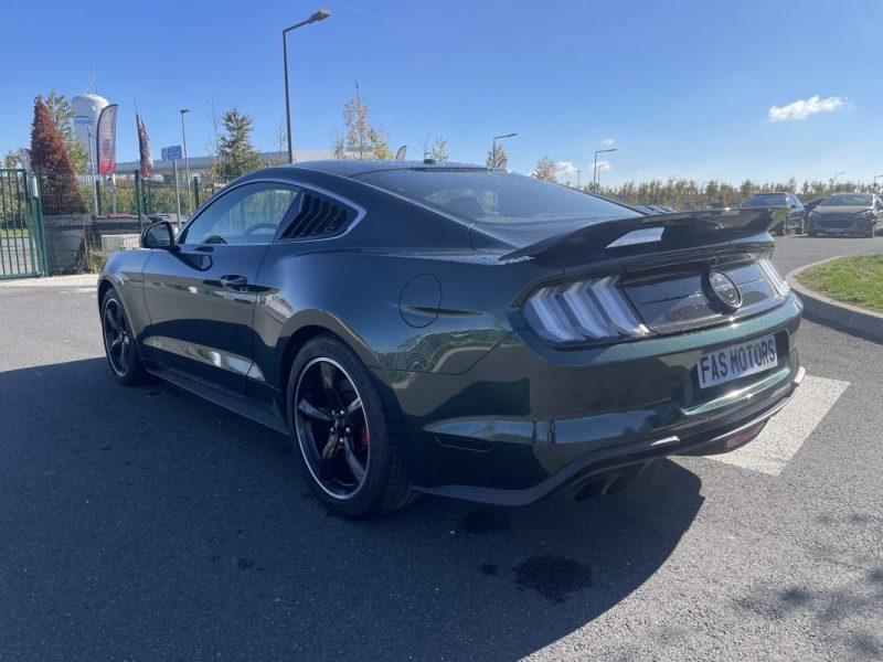 FORD MUSTANG VI (2) FASTBACK 5.0 V8 BULLITT – 460CH – GARANTIE - MALUS PAYEE