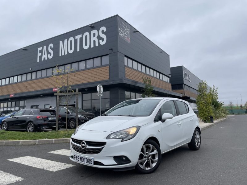 OPEL CORSA 1.4 TURBO 100CH EDITION START/STOP – PREMIÈRE MAIN – ENTRETIEN COMPLET