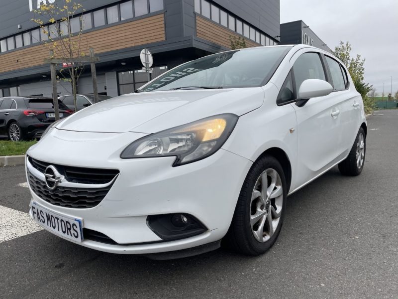 OPEL CORSA 1.4 TURBO 100CH EDITION START/STOP – PREMIÈRE MAIN – ENTRETIEN COMPLET